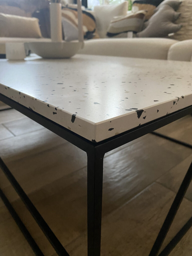 Mobilier en terrazzo sur mesure