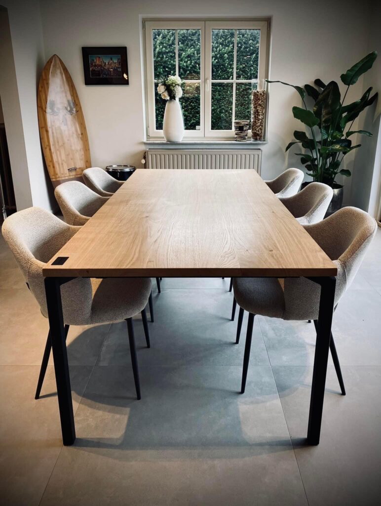 Tables de salle à manger en bois sur mesure