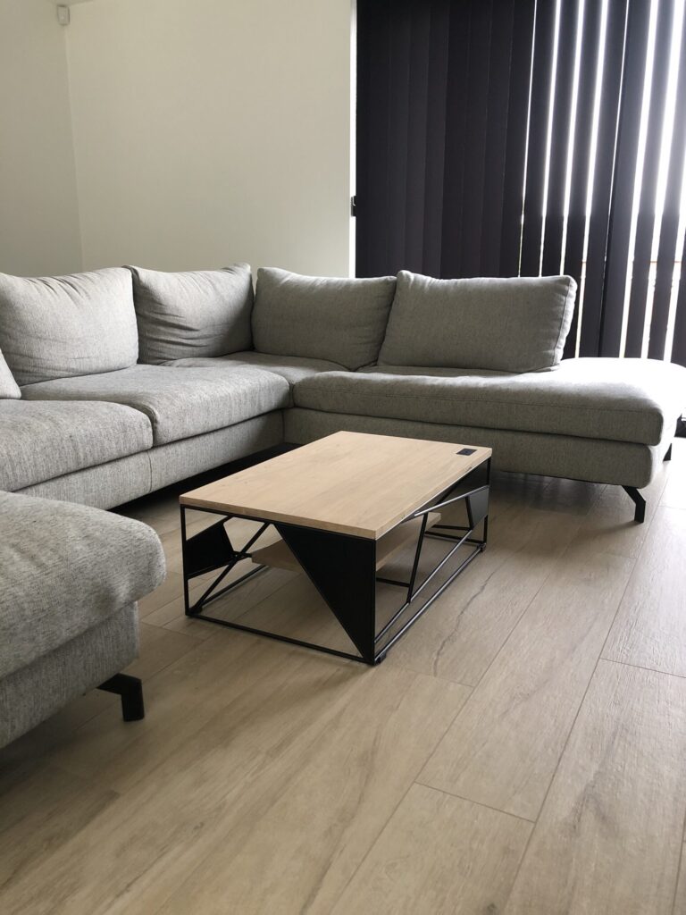 Tables basses en bois sur mesure