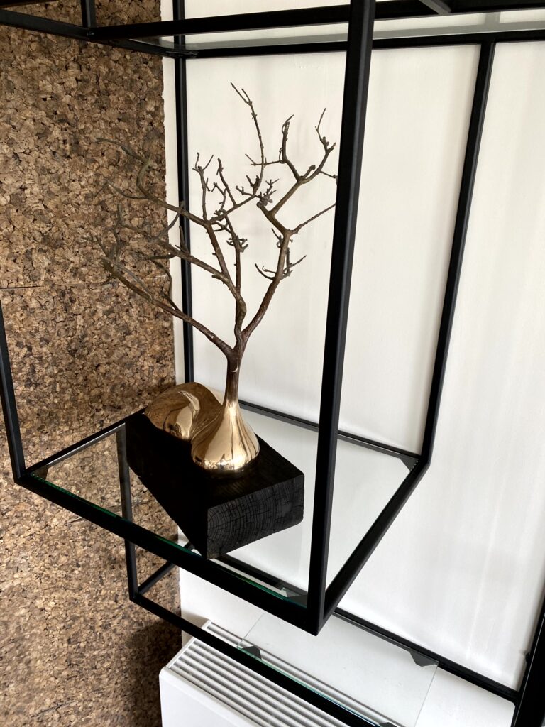 Mobilier en verre sur mesure